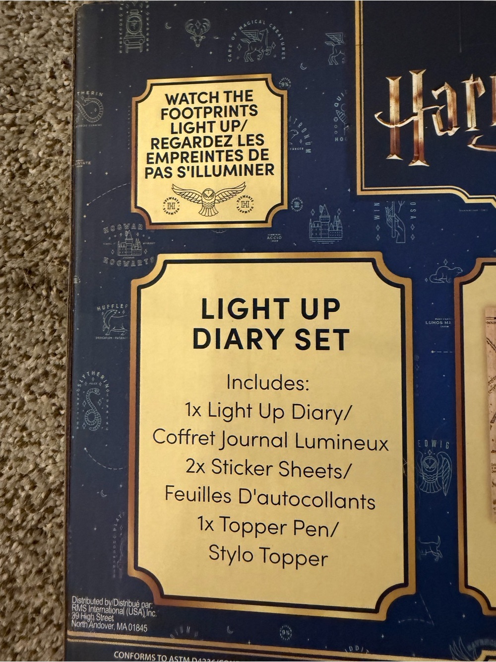 Harry Potter Light Up Diary Set NIB! - Picture 6 of 16